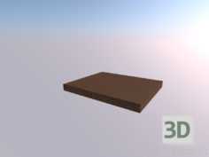 3D-Model 
Podium for a bed