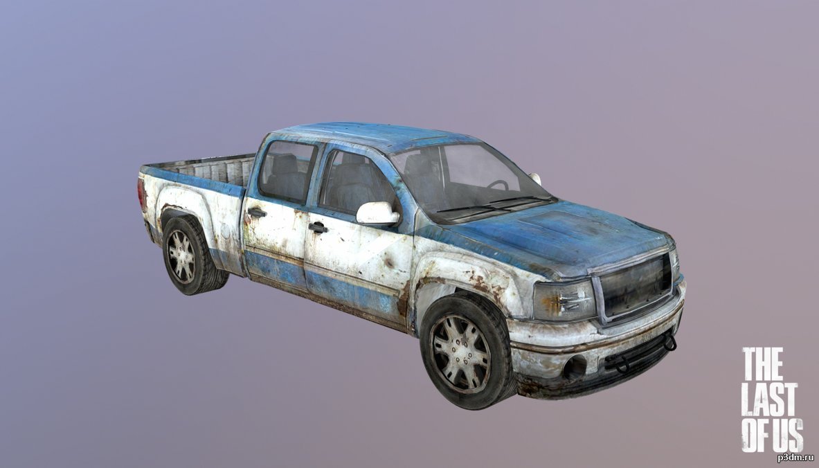 Pickup 3D Model