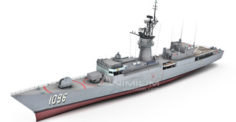 USS Valdez 3d model