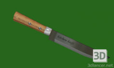 3D-Model 
Kitchen knife