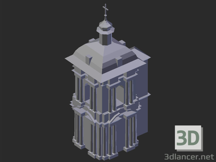 3D-Model 
Bell tower of the Assumption Cathedral