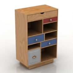 Locker 3D Model