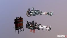 Heavy Weapons 3D Model