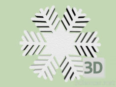 3D-Model 
Snowflake C-1 foam