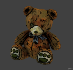 BearTeddy 3D Model