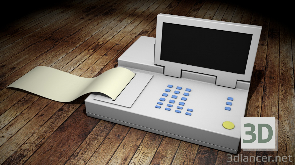 3D-Model 
Cardio machine