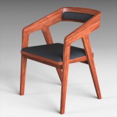 Padma Arm Chair 3D Model