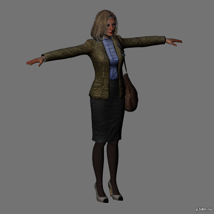 Rosemary Reed 3D Model