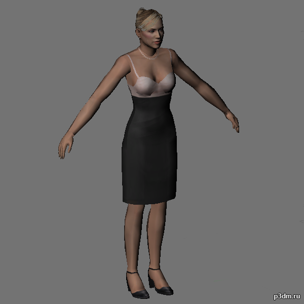 Elizabeth Stark 3D Model