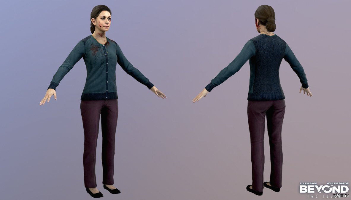Helen Dawkins 3D Model