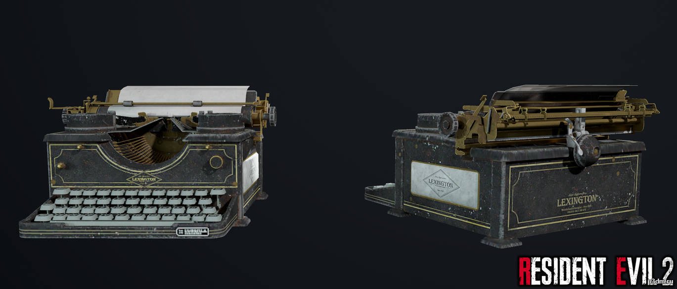 Typerwriter (Save) 3D Model