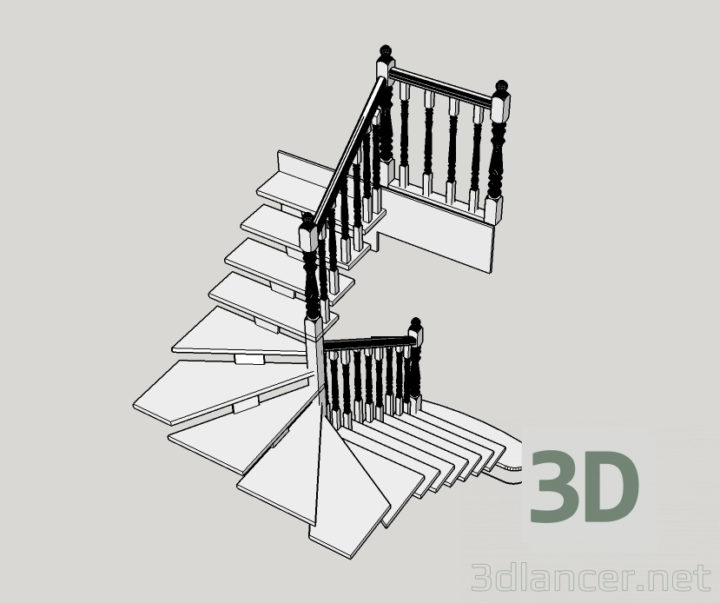 3D-Model 
Ladder model