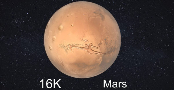 Mars 3d model