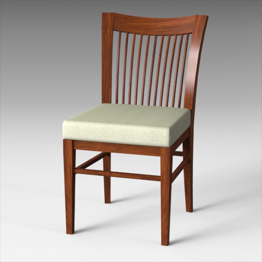 Shane 6552 Chair Set 3D Model