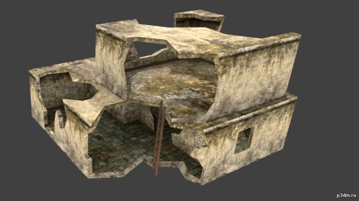Ruins 1 3D Model