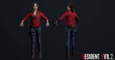 Claire Redfield 3D Model