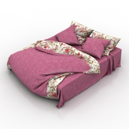 Bedclothes 3D Model