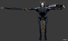 Necron Lychguard 3D Model