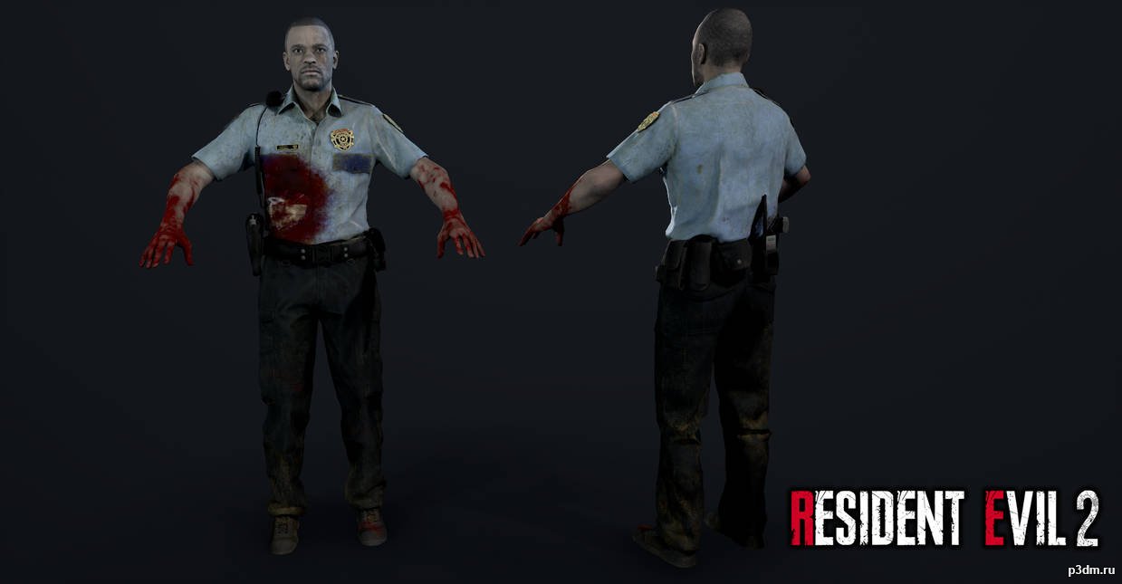 Marvin Branagh 3D Model