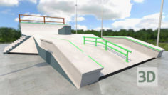 3D-Model 
Skate park