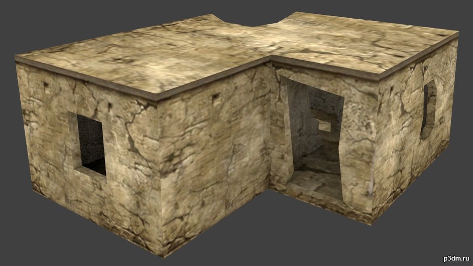 Ruins 2 3D Model