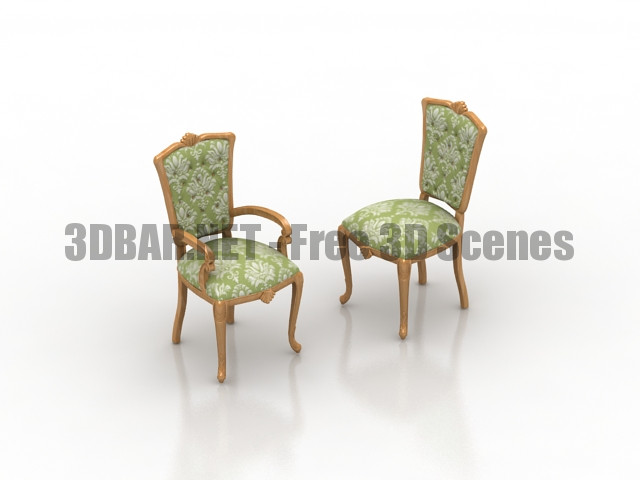 Istiridye classic chair 3D Collection