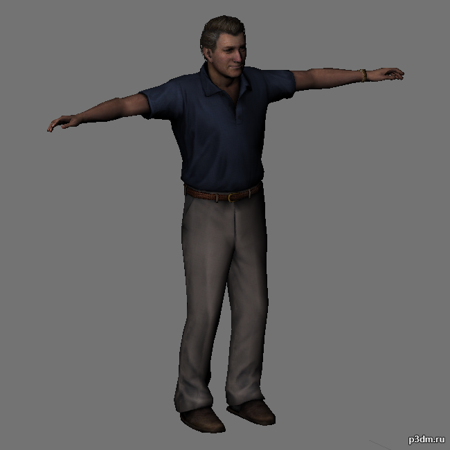 Mike Stewart 3D Model