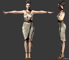 Excella Gionne 3D Model