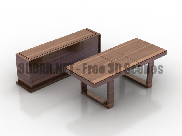 Opiom table console 3D Collection