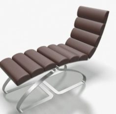Leather Rest Chair 3D Model