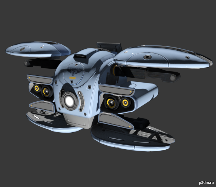 Gremlin MK 3 3D Model
