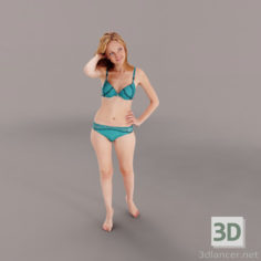 3D-Model 
casual woman