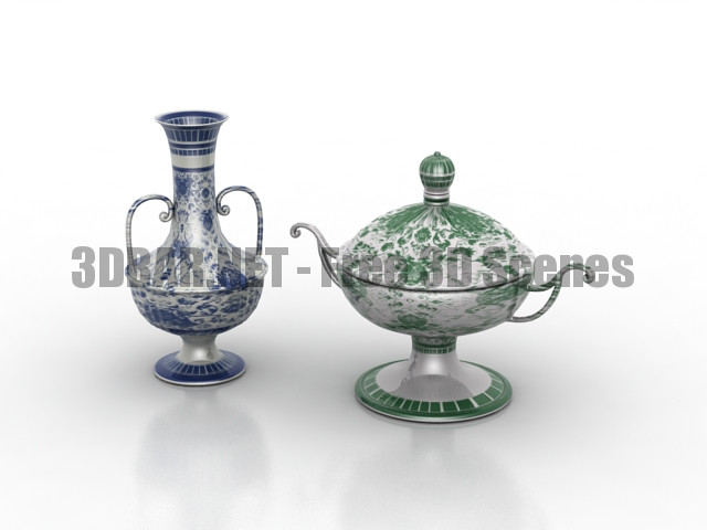 Classic vase 3D Collection