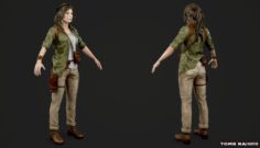 Lara Explorer 3D Model