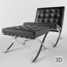 3D-Model 
barcelona chair