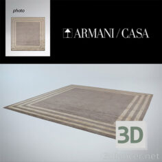 3D-Model 
Carpet home ARMANI