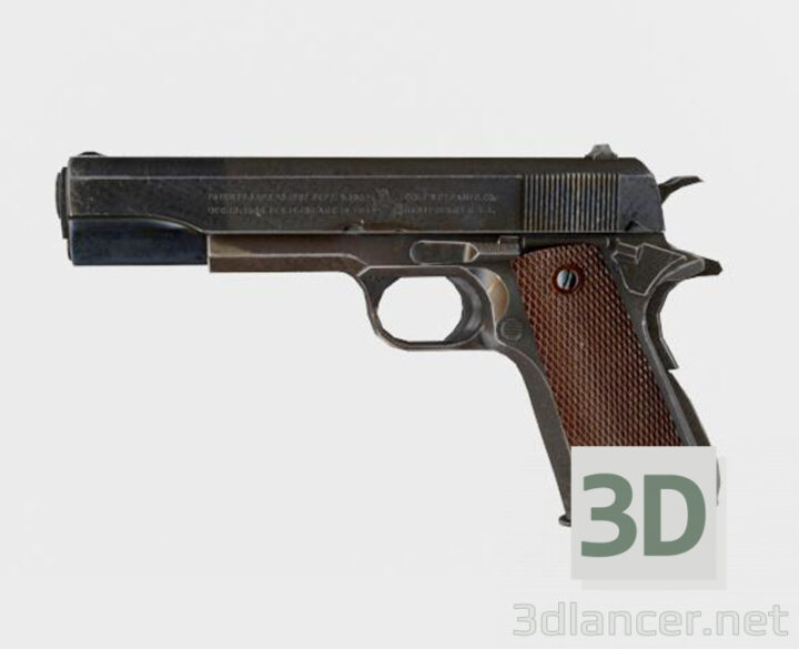 3D-Model 
Colt 1911