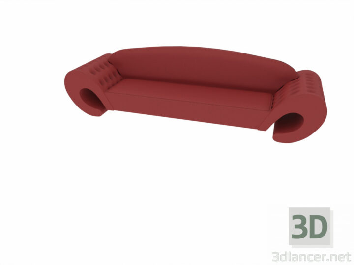 3D-Model 
Silhouette sofa