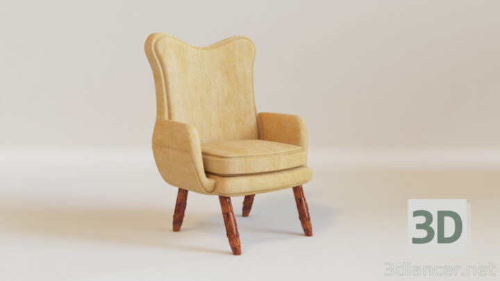 3D-Model 
Vintage chair
