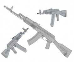 AK-47 3d model