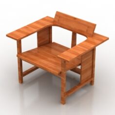 Armchair 3D Model