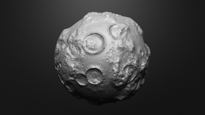 Asteroid Model Free 3D Model