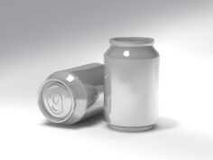Beverage can Free 3D Model