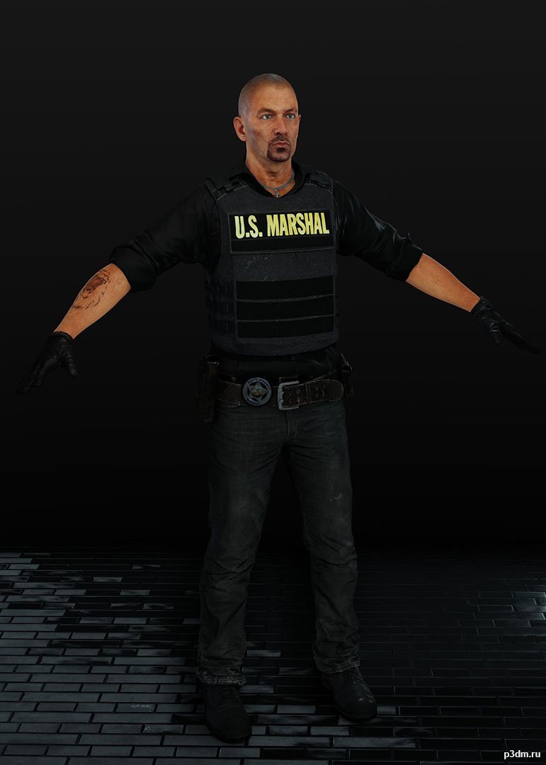 Cameron Burke 3D Model 3DHunt.co