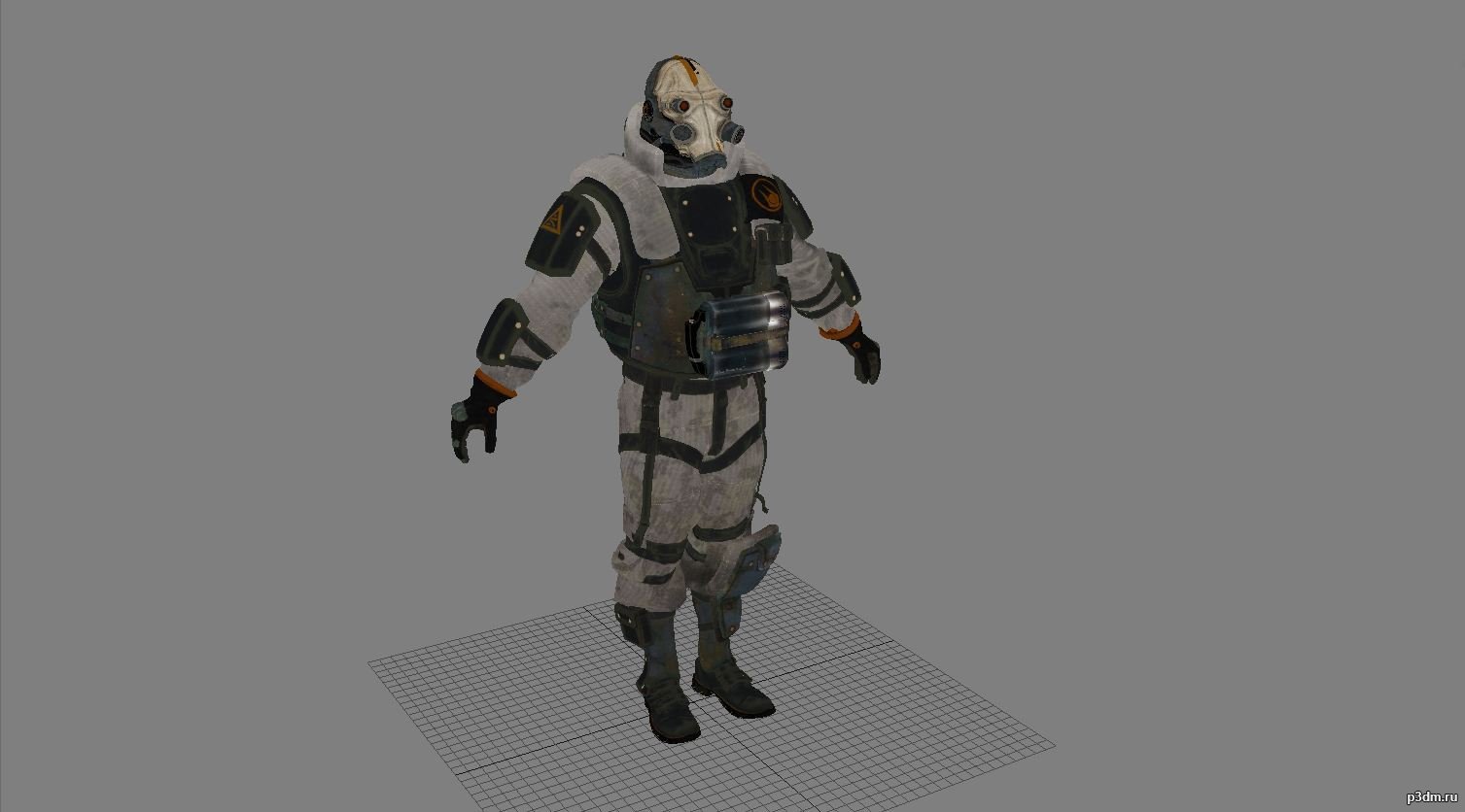 Combine suppressor 3D Model