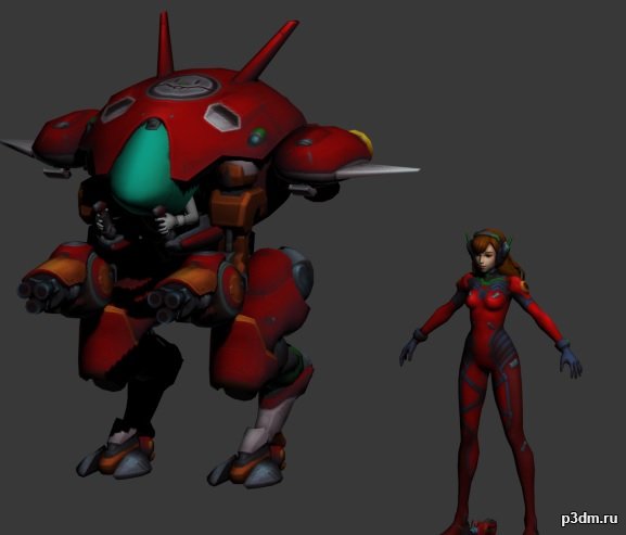 DVA 2 3D Model