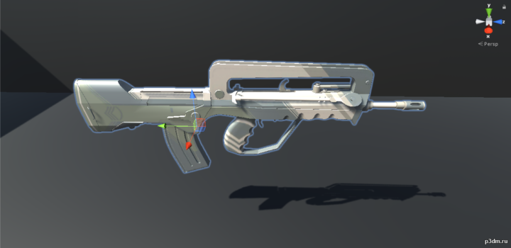 FAMAS 3D Model