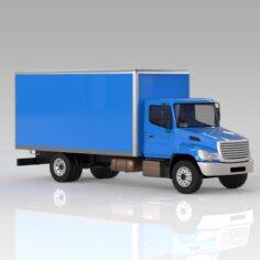 Generic Box Truck 3D Model