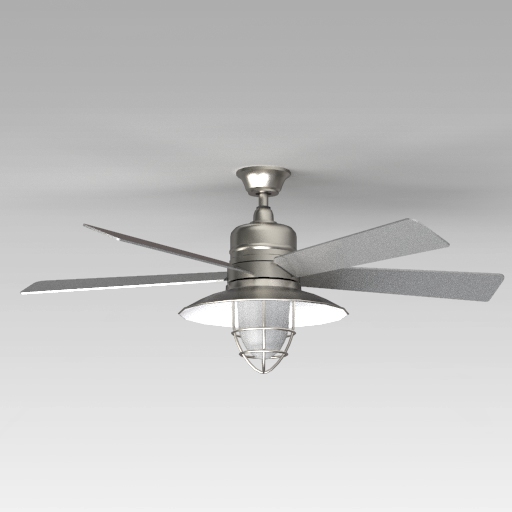 Grayton Ceiling Fan 3D Model