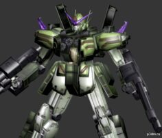 Gundam Heavyarms 3D Model